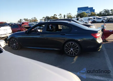 2018 BMW 740I from USA, damaged, VIN WBA7E2C50JB214962